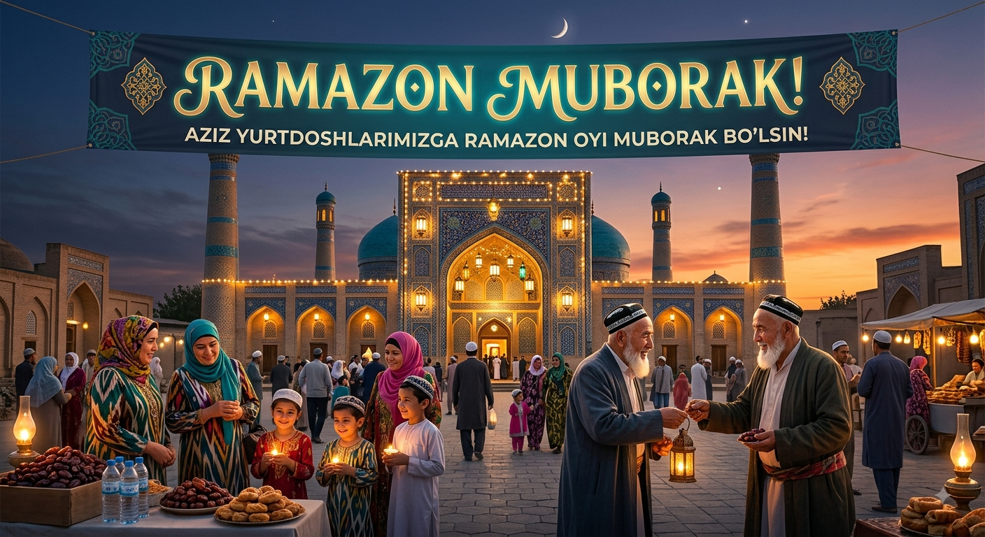 “Ramazon – mehr va saxovat oyi”