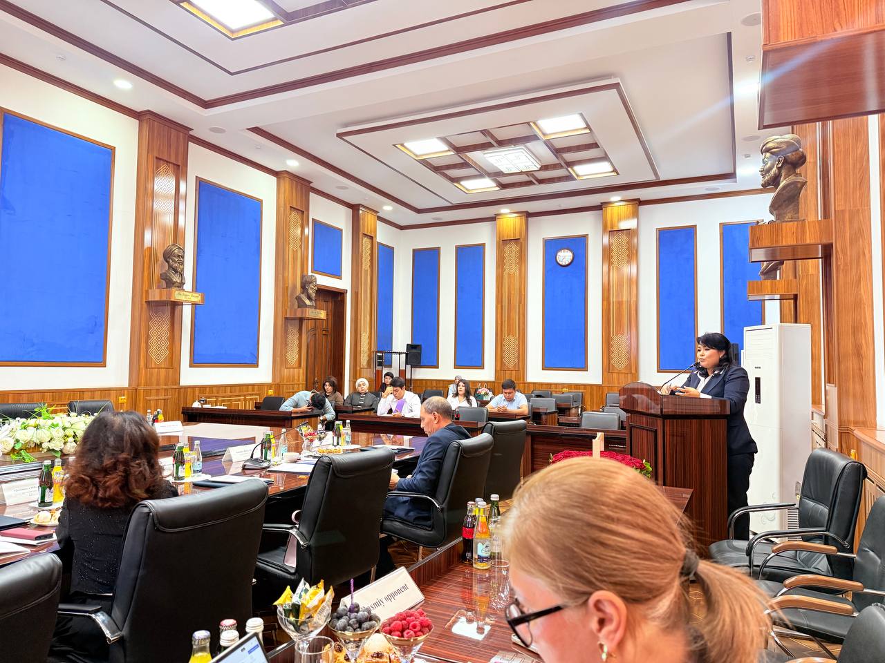 📚 Dissertation Defense of Umarxodjayeva Arafatxon Muzaffar qizi