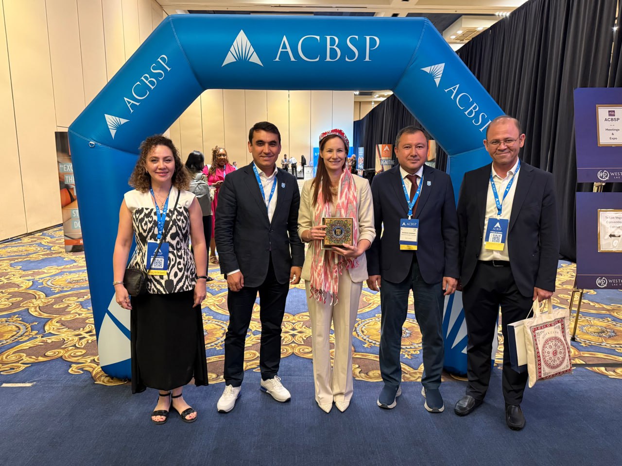 Tashkent State University of Economics Delegation Participates in the 25th ACBSP Conference